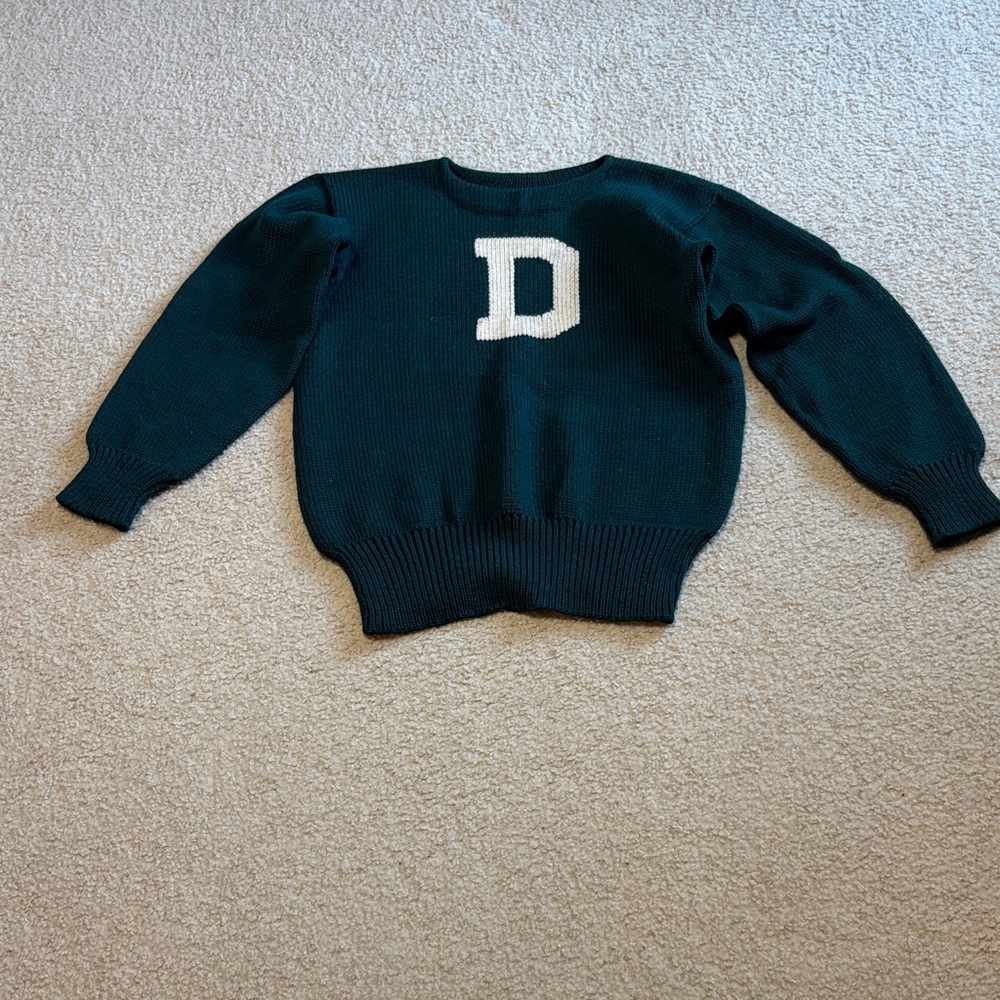 Dartmouth College vintage 1985 men’s varsity letter sweater